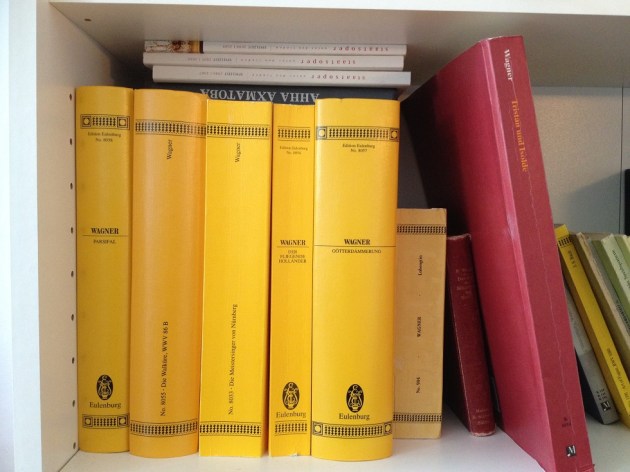 Richard Wagner Partitur Meistersinger Tristan und Isolde Ring des Nibelungen Parsifal Fliegender Holländer Lohgengrin