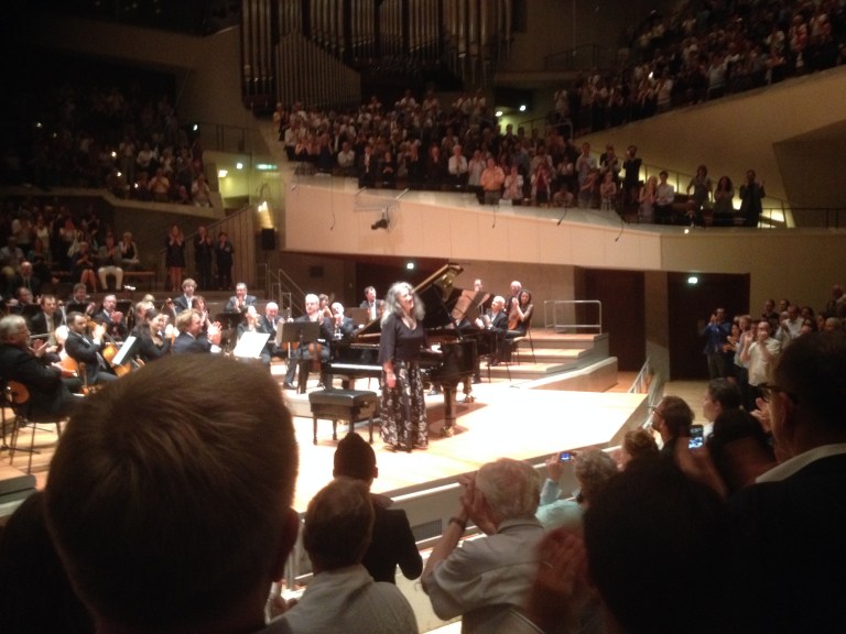 Martha Argerich Staatskapelle Berlin Daniel Barenboim Beethoven Klavierkonzerte 1 & 2 Philharmonie Berlin
