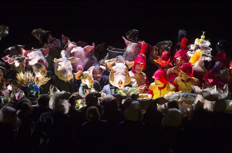 Jahrmarkt von Sorotschinzi_Mussorgski_Komische Oper Berlin