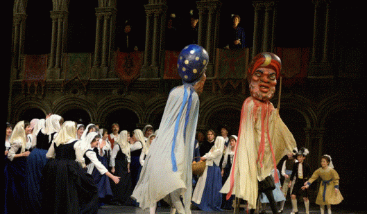 Filippo Sanjust La Gioconda Hui He Deutsche Oper Ballettszene