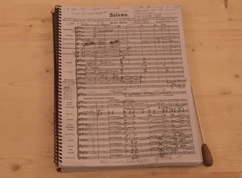 Partitur Salome Berlin Staatsoper