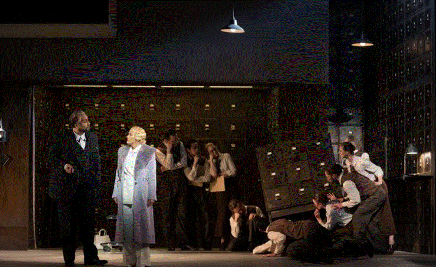 Die Sache Makropoulos Staatsoper Berlin Unter den LInden. Simon Rattle 