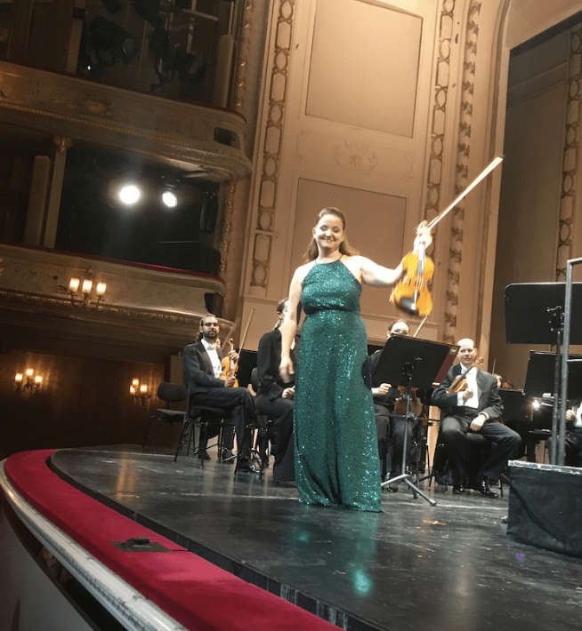 Baiba Skride Violinkonzert Szymanowski Berlin Geige